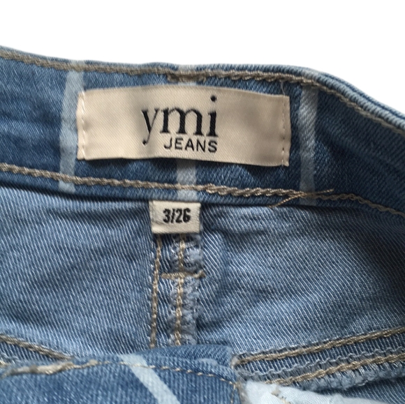 YMI Love Mini Jean Skirt NWT Sz 3, Sz 5 - Picture 4 of 8